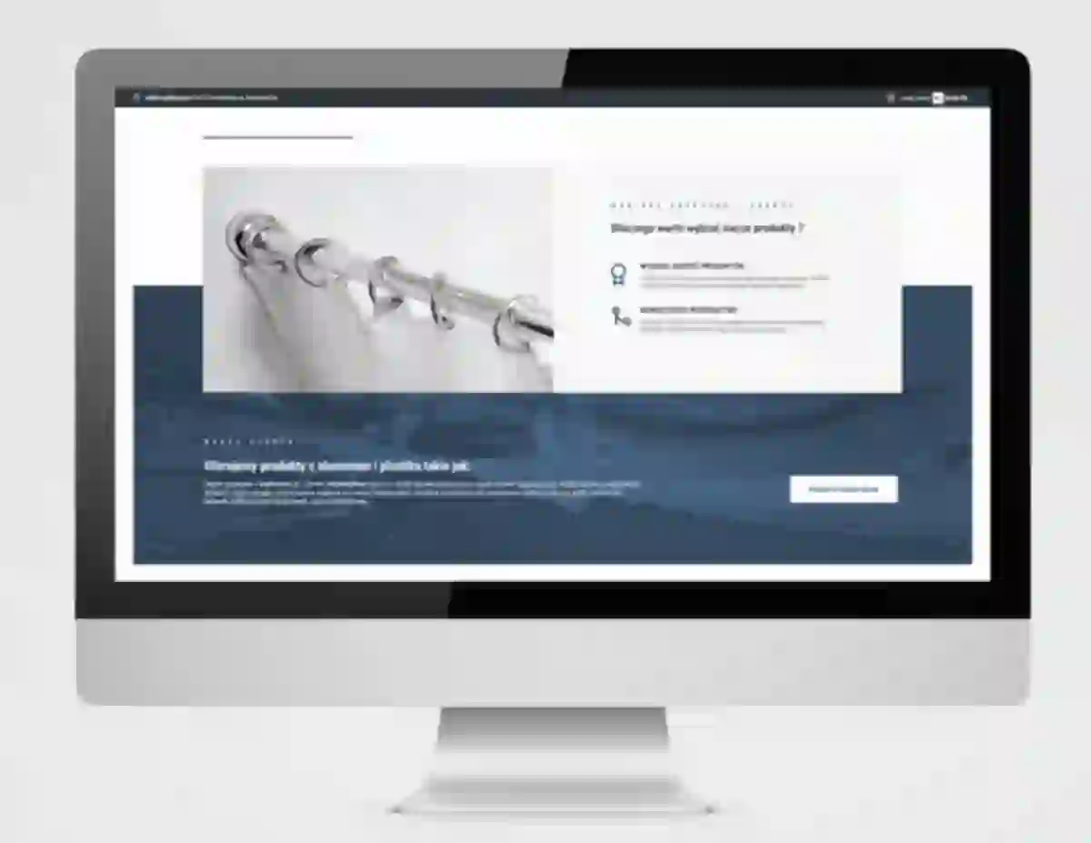projektowanie strony www dla firmy adah